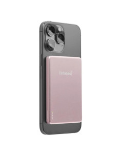 Powerbank intenso mw10000 magsafe rosado magnetico