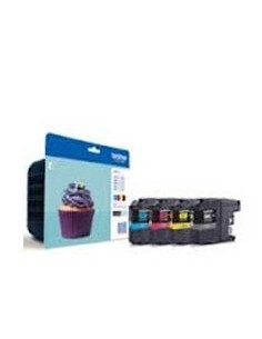 Pack cartuchos tinta brother lc123valbp negro