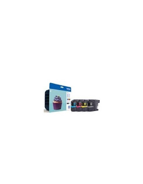 Pack cartuchos tinta brother lc123valbp negro