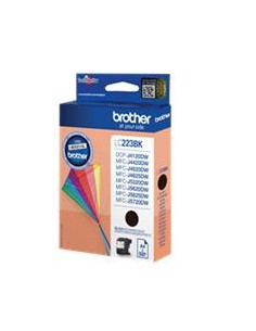 Cartucho tinta brother lc223bkbp negro 550