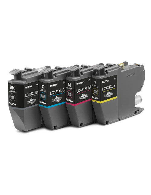 Pack cartuchos tinta brother lc421xlval negro