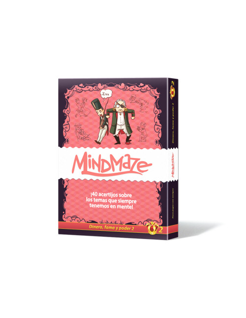 Juego mesa mind maze: dinero fama