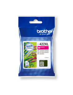 Cartucho tinta brother lc422xlm magenta 1500