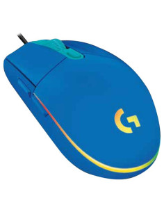 Mouse raton logitech g102 lightsync azul