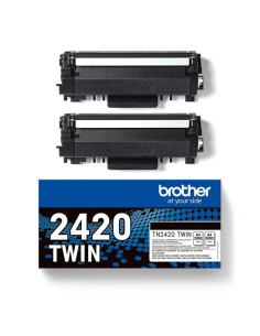 Pack toner brother tn2420twin negro larga