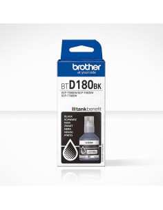 Botella tinta brother btd180bk negra 5000
