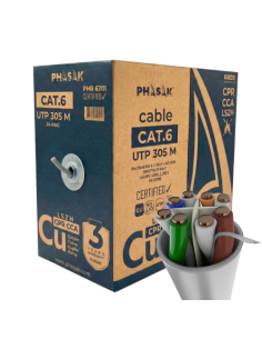 Bobina cable red phasak utp cat.6