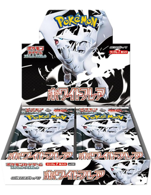 Pokemon tcg white flare caja 20