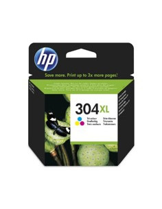 Cartucho tinta hp n9k07ae tricolor 304xl