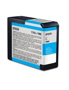 Cartucho tinta epson t5802 cian 80ml
