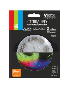 Kit tira led silver electronics 540