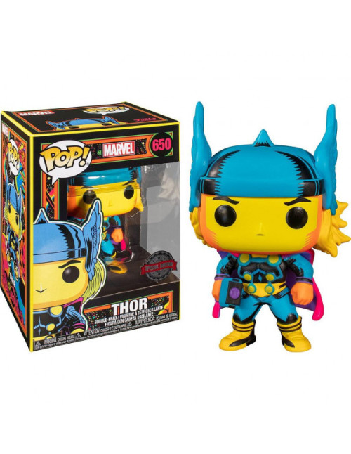 Funko pop marvel black light thor