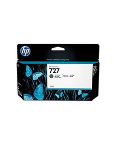 Cartucho tinta hp 727 b3p22a negro