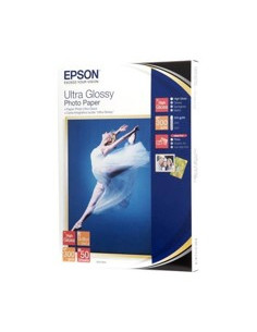 Papel epson c13s041944 ultra glossy 13x18