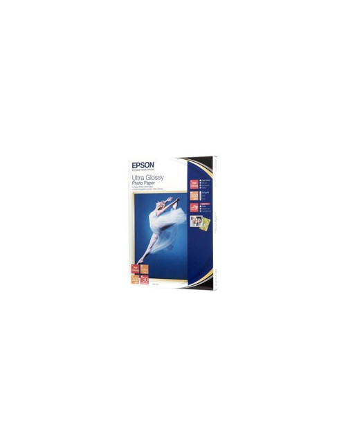 Papel epson c13s041944 ultra glossy 13x18
