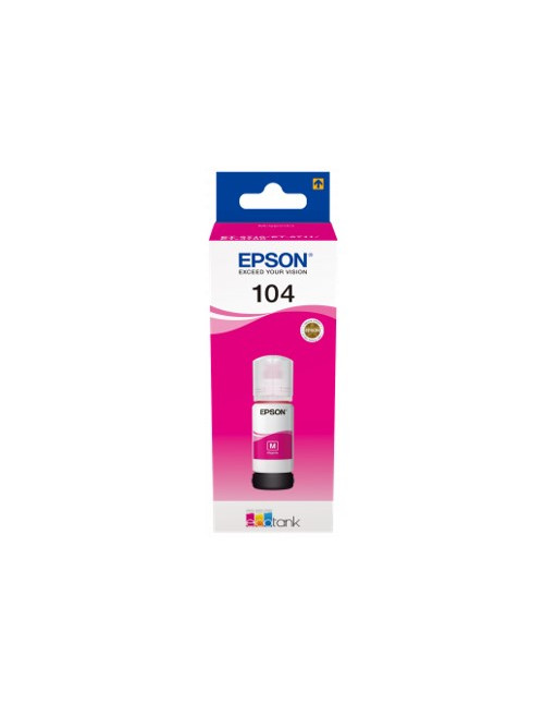 Cartucho ecotank epson 104 magenta ink