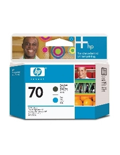 Cabezal impresion hp 70 c9404a cian