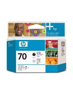 Cabezal impresion hp 70 c9407a gris