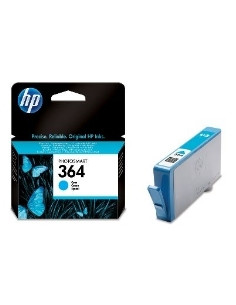 Cartucho tinta hp 364 cb318ee cian
