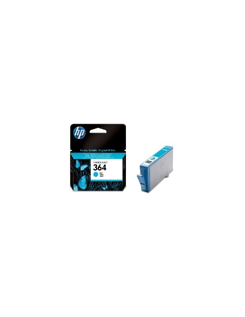 Cartucho tinta hp 364 cb318ee cian