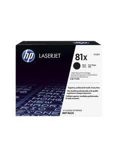 Toner hp cf281x negro nº 81x
