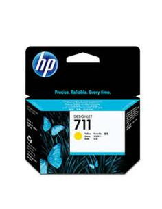 Cartucho tinta hp 711 cz132a amarillo