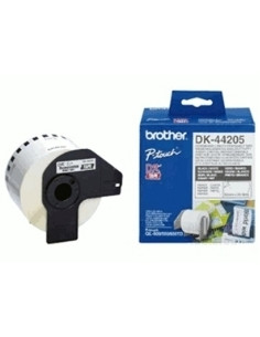 Etiquetas cinta continua brother dk44205 papel