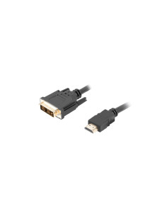 Cable hdmi lanberg macho dvi - d 18+1