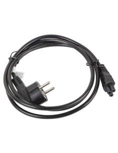 Cable alimentacion lanberg trebol schuko cee