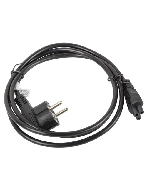 Cable alimentacion lanberg trebol schuko cee