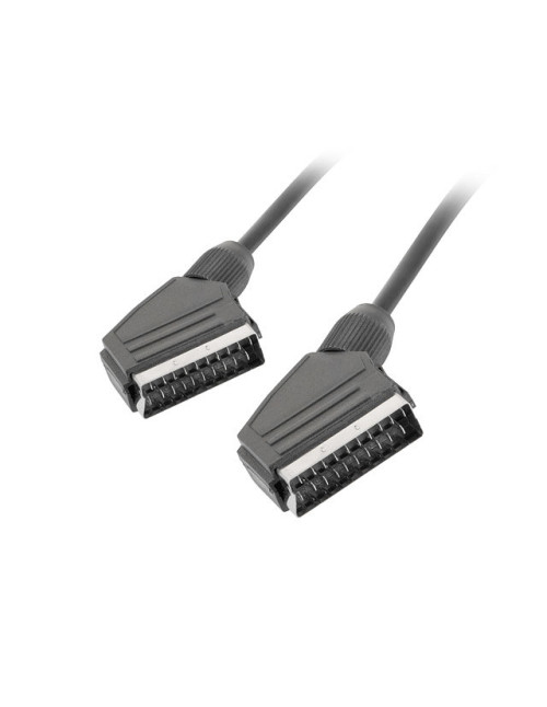 Cable euroconector lanberg macho macho 1.8m