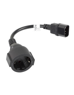 Cable lanberg adaptador iec 320 c14