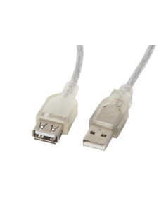 Cable alargador lanbergusb 2.0 macho hembra