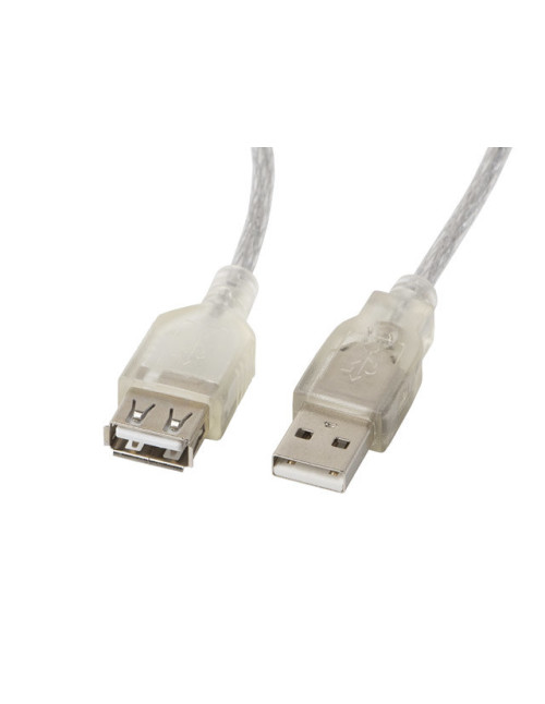 Cable alargador lanbergusb 2.0 macho hembra
