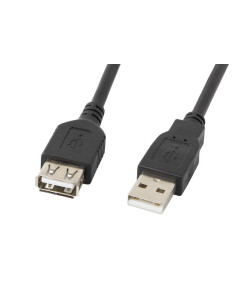 Cable alargador lanberg usb 2.0 macho