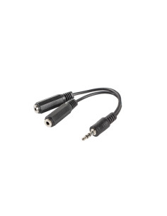 Adaptador lanberg jack stereo macho a