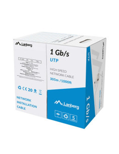 Bobina 1gb s lanberg utp rj45