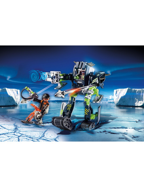 Playmobil espias rebeldes del artico robot