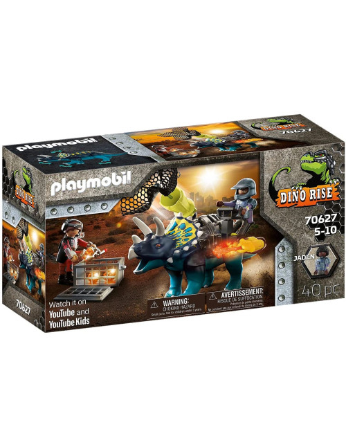 Playmobil triceratops: disturbios por las piedras
