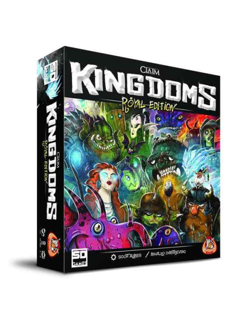 Juego mesa claim kingdoms royal edition