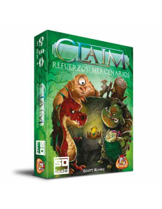 Juego mesa claim refuerzos: mercenarios pegi