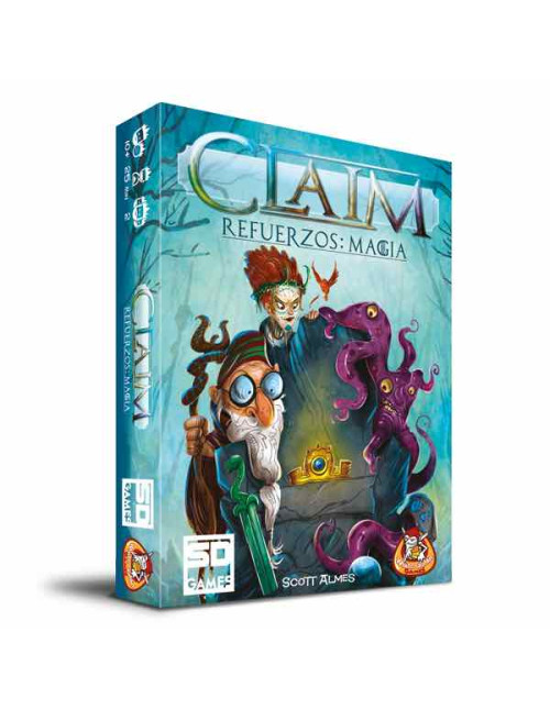 Juego mesa claim refuerzos: magia pegi