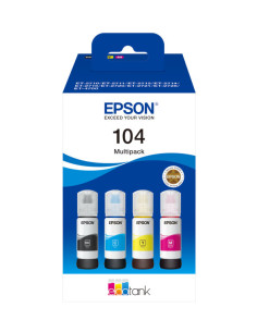 Multipack botellas epson ecotank 104 negro