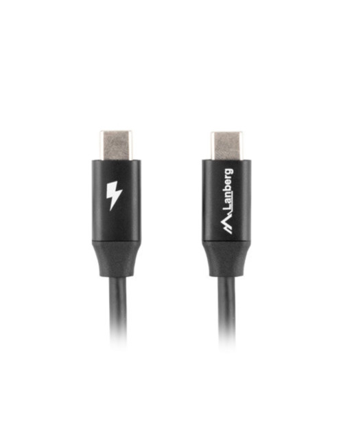 Cable usb tipo c lanberg 0.5m