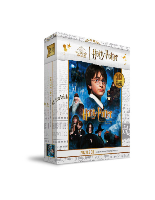Puzzle 100 efecto 3d poster piedra