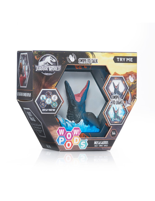 Figura wow! pod jurassic world mosasaurus