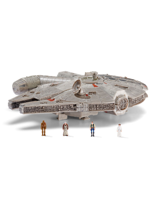 Figura star wars halcon milenario con