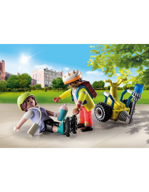 Playmobil starter pack rescate con balance