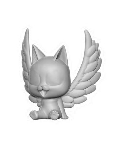 Figura hucha plastoy fairy tail happy