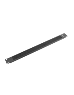 Brush panel lanberg 1u negro 19 pulgadas